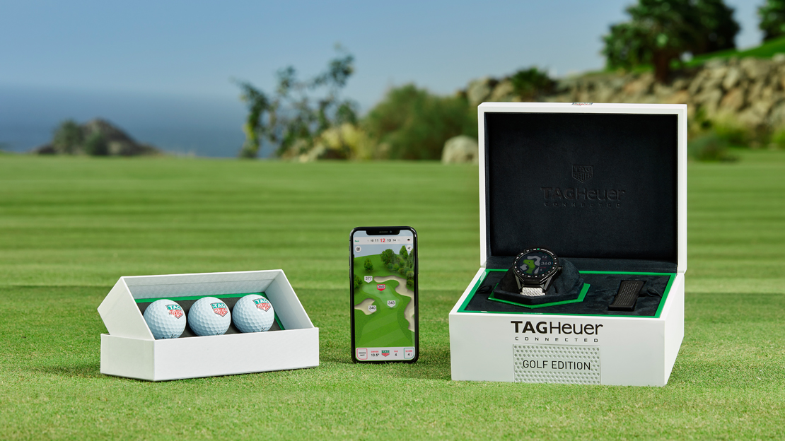 tag heuer connected modular 45 golf app