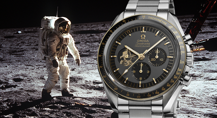 omega that went to the moon